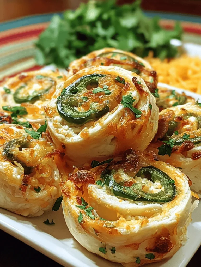 Discover the ultimate appetizer with these Jalapeño Popper Pinwheels! Bursting with flavor and incredibly easy to make, these bite-sized delights are perfect for parties, game days, or casual gatherings. Made with cream cheese, spicy jalapeños, and wrapped in soft tortillas, they're sure to impress your guests. Try this simple recipe and elevate your snacking game. Pin now for a tasty twist on a classic favorite!