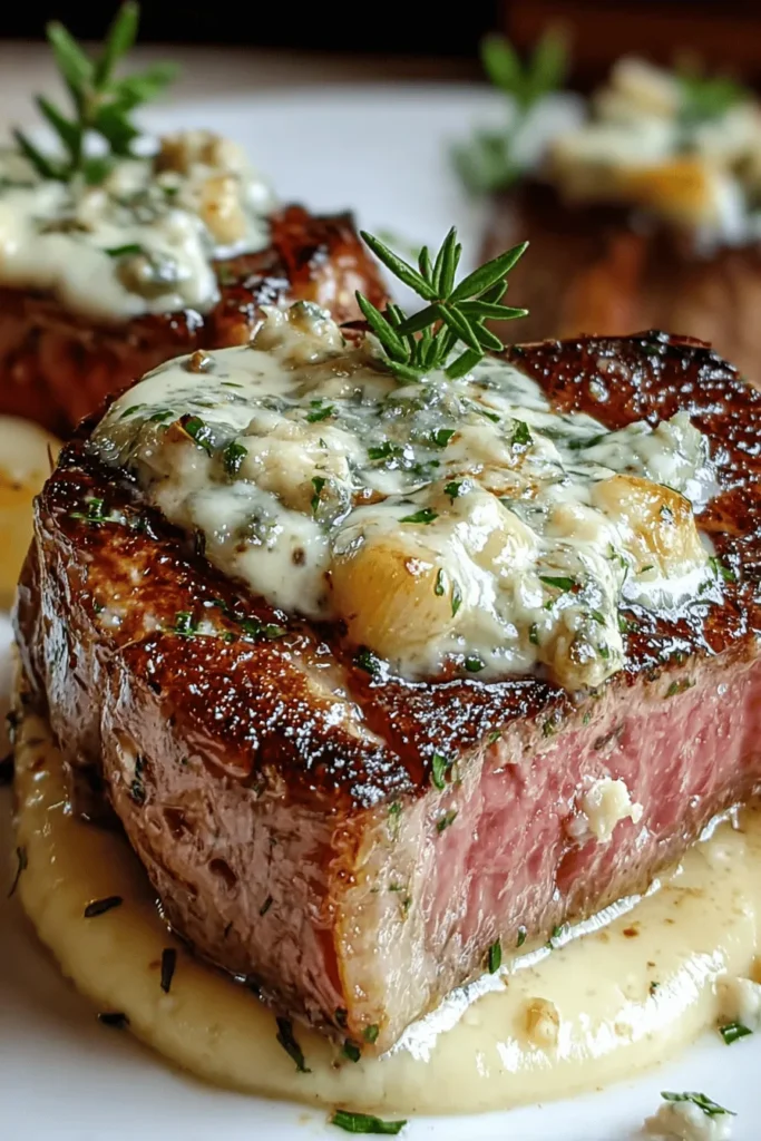 Indulge in the rich flavors of Savory Steak Gorgonzola, a luxurious dish that combines perfectly seared steak with creamy Gorgonzola cheese. This gourmet recipe is easy to prepare at home and is sure to impress your dinner guests. With its mouthwatering aroma and delightful combination of textures, it's perfect for special occasions or a cozy night in. Discover how to create this culinary masterpiece and elevate your dining experience today!