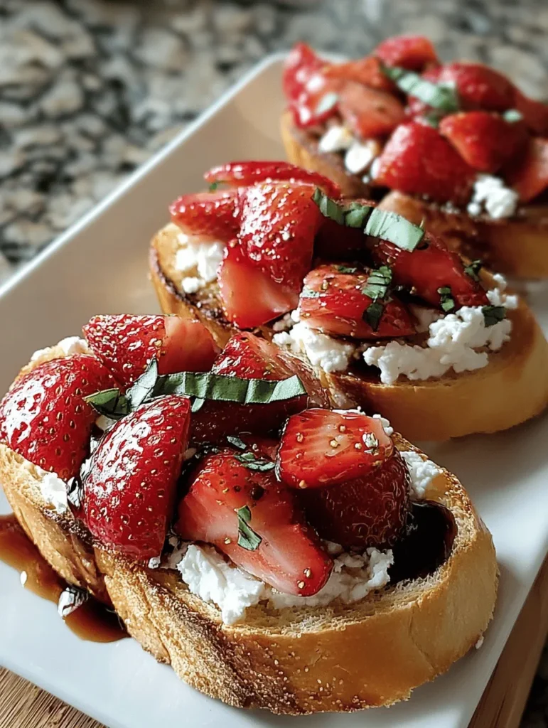 Indulge in the perfect combination of sweet and savory with our Balsamic Strawberry and Goat Cheese Toast Delight. This easy recipe features fresh strawberries drizzled with balsamic glaze, creamy goat cheese, and a sprinkle of fresh herbs on crunchy toast. Ideal for a brunch, snack, or appetizer, this dish is not only delicious but also visually stunning. Elevate your entertaining with this gourmet treat that’s sure to impress your guests!