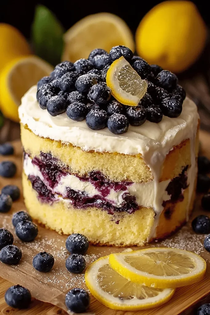 Indulge in the perfect blend of flavors with this Lemon Blueberry Cheesecake Cake recipe. This delightful dessert features a creamy cheesecake layer, zesty lemon, and juicy blueberries, making every bite a refreshing treat. Ideal for special occasions or a sweet treat at home, this recipe is easy to follow and will impress your guests. Discover how to create this tangy, luscious cake that’s sure to become a favorite. Pin it now for a tasty dessert inspiration!