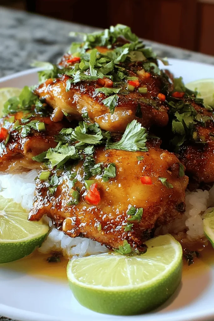 Transform your dinner with this Coconut Lime Chicken recipe, a tropical delight that's both easy and delicious! Marinated in a zesty coconut-lime dressing, this dish offers a perfect balance of flavors that will transport your taste buds to a sunny paradise. Ideal for busy weeknights or special occasions, serve it with rice or fresh veggies for a complete meal. Discover the step-by-step instructions and elevate your dinner game tonight!