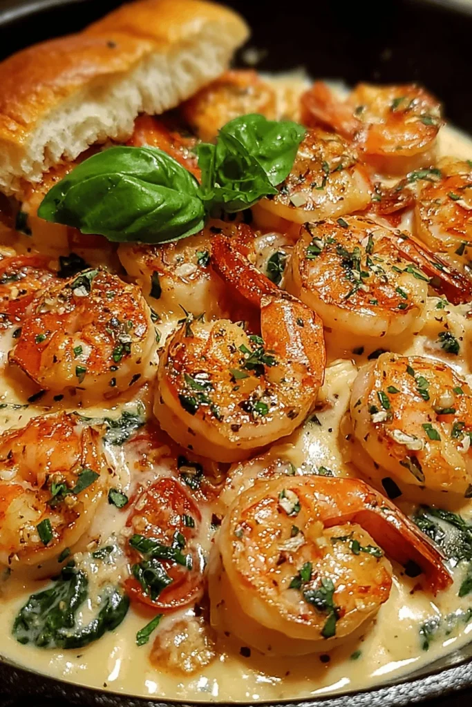 Indulge in the rich flavors of Creamy Tuscan Garlic Shrimp, your new favorite seafood dish! This easy recipe combines succulent shrimp with a creamy garlic sauce, sun-dried tomatoes, and fresh spinach for a satisfying meal that transports you straight to Italy. Perfect for weeknight dinners or impressing guests, this dish is quick to prepare and loaded with flavor. Discover how to make this delightful recipe and enjoy a taste of Tuscan cuisine at home!