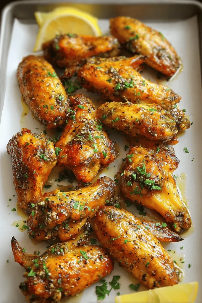 Discover the mouthwatering taste of Lemon-Pepper Wings, the perfect dish for any occasion! These crispy, juicy wings are infused with zesty lemon and bold pepper, creating a delightful explosion of flavor in every bite. Ideal for game days, parties, or a tasty weeknight dinner, they are easy to make and absolutely irresistible. Check out our recipe to whip up this flavorful delight that will impress family and friends alike!