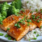- 4 salmon fillets (6 oz each) - 3 tablespoons honey - 2 tablespoons soy sauce (or tamari for gluten-free) - 2 garlic cloves, minced - 1 tablespoon sriracha (adjust to taste) - 1 tablespoon olive oil - 1 teaspoon grated fresh ginger - Salt and pepper to taste The main ingredients bring flavor to the dish. The salmon gives a rich taste. Honey adds sweetness, while soy sauce gives depth. Garlic and ginger brighten the mix. Sriracha offers a kick that you can adjust. - 2 green onions, chopped (for garnish) - Sesame seeds (for garnish) Garnishes add a nice touch. Green onions give a fresh crunch. Sesame seeds add a fun look and nutty taste. You can sprinkle them on right before serving. You can swap ingredients to fit your taste. Use maple syrup instead of honey for a vegan option. Tamari works well if you need it gluten-free. For a milder taste, leave out the sriracha or use less. Consider using salmon alternatives like trout or tilapia, too. To start, grab a medium bowl. You will mix the sweet and spicy flavors here. Whisk together 3 tablespoons of honey, 2 tablespoons of soy sauce, 2 minced garlic cloves, 1 tablespoon of sriracha, 1 tablespoon of olive oil, and 1 teaspoon of grated fresh ginger. Make sure they blend well. This marinade gives the salmon its bold taste. Next, take your 4 salmon fillets and season them. Sprinkle salt and pepper on both sides. Then, put the fillets in a shallow dish or a resealable bag. Pour the marinade over the salmon. Make sure each piece is well coated. Let it sit for at least 30 minutes. If you can wait longer, up to 2 hours in the fridge will deepen the flavor. Now, it’s time to cook! Preheat your air fryer to 400°F (200°C). After marinating, take the salmon out of the bag or dish. Shake off any extra marinade. Place the fillets in the air fryer basket in a single layer. Keep the leftover marinade for later. Cook the salmon for 8-10 minutes. The fish is done when it reaches 145°F (63°C) and flakes easily with a fork. Halfway through cooking, brush the salmon with the reserved marinade. This step boosts the flavor even more. After cooking, let the salmon rest for a couple of minutes. Finally, garnish with chopped green onions and sesame seeds. Enjoy this tasty dish! To get the best texture, start with fresh salmon. The fillets should be firm and bright. I recommend marinating for at least 30 minutes. However, if you have time, let them sit for up to 2 hours. This gives the flavors a chance to soak in. When cooking, keep an eye on the salmon. It should be flaky yet moist. Brush it with the reserved marinade halfway through cooking for extra flavor. This helps build a nice glaze. Set your air fryer to 400°F (200°C). This high heat cooks the salmon quickly. Each air fryer is different, so cooking times may vary. Check your salmon at around 8 minutes. If it needs more time, add a minute or two. Avoid overcrowding the basket. Cook in a single layer for even heat. If you have more fillets, cook them in batches. To check if the salmon is done, use a food thermometer. The internal temperature should reach 145°F (63°C). If you don’t have a thermometer, look for the salmon to flake easily with a fork. The flesh should change from bright pink to a light, opaque color. Let the salmon rest for a couple of minutes before serving. This helps keep it juicy. {{image_2}} You can easily change the spice level in this dish. If you want less heat, cut the sriracha in half. For more spice, add a teaspoon or two. You can also try using chili flakes or hot sauce instead of sriracha. This way, you can find the right heat for your taste. You don’t have to stick to salmon. This recipe works well with chicken or tofu. If using chicken, cook it until it reaches 165°F (74°C). For tofu, use firm or extra-firm and follow the same marinating steps. Each protein brings its unique flavor to the dish while keeping the honey garlic theme. Serve your spicy honey garlic salmon with a side of steamed veggies. Broccoli, green beans, or asparagus are great choices. You can also pair it with jasmine rice for a filling meal. Drizzle some extra honey on top for added sweetness. Garnishing with green onions and sesame seeds makes it even more appealing. Once you finish your Air Fryer Spicy Honey Garlic Salmon, let it cool. Place the salmon in an airtight container. It stays fresh in the fridge for up to three days. Keep the salmon covered to avoid drying out. You can freeze the salmon if you want to enjoy it later. Wrap each fillet tightly in plastic wrap, then place them in a freezer-safe bag. The salmon can last up to three months in the freezer. Label the bag with the date to keep track. When you’re ready to eat the salmon, reheat it gently. You can use the air fryer at 350°F (175°C) for about 5-7 minutes. This method keeps it moist and warm. Alternatively, you can microwave it for about 1-2 minutes. Cover it to keep it from getting tough. Enjoy your delicious leftovers! To reduce the heat, cut back on the sriracha. Start with just a teaspoon. You can also add more honey to balance the spice. Honey gives a sweet kick that helps tame the heat. Another option is to skip the sriracha entirely and use a mild sauce. This keeps the flavor but avoids extra spice. Yes, you can use frozen salmon. Just thaw it first for the best results. You can place the fillets in the fridge overnight for safe thawing. If you’re short on time, run them under cool water for about 30 minutes. After thawing, follow the same marinating and cooking steps. The air fryer will still cook the salmon evenly. Cooked salmon lasts in the fridge for up to three days. Store it in an airtight container to keep it fresh. If you want to keep it longer, you can freeze it. Wrapped tightly, it can last for up to three months in the freezer. When ready to eat, thaw it in the fridge and reheat gently. This way, you enjoy your tasty salmon again! We explored the key parts of a tasty salmon dish. First, we talked about the main ingredients and how to choose substitutes. Next, we detailed simple steps for marinating and cooking salmon in an air fryer. I shared tips for perfect texture and flavor. Variations let you change spice levels or proteins. Finally, we covered how to store and reheat your dish. Now, you have all the skills to make a delicious salmon meal. Enjoy cooking!