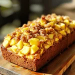 - 2 cups all-purpose flour - ½ cup unsalted butter, softened - ¾ cup granulated sugar - 2 large eggs - ½ cup buttermilk - 1 large apple (preferably Granny Smith) - ½ cup brown sugar (packed) - ¼ cup all-purpose flour - 1 teaspoon ground cinnamon - ¼ cup unsalted butter (melted) - 1 teaspoon baking powder - ½ teaspoon baking soda - ½ teaspoon salt - 1 teaspoon ground cinnamon - ½ teaspoon ground nutmeg - 1 teaspoon vanilla extract Gather these ingredients before you start baking. The apples add a nice touch of sweetness. Granny Smith apples work great for their tartness. The streusel topping gives a crunchy finish. It’s fun to mix the flavors of cinnamon and nutmeg. All these ingredients will help you create a delicious bread everyone will love. 1. First, preheat your oven to 350°F (175°C). This step is important for even baking. 2. Grease a 9x5-inch loaf pan. I like to line it with parchment paper. This helps with easy removal later. 3. In a medium bowl, whisk together 2 cups of all-purpose flour, 1 teaspoon baking powder, ½ teaspoon baking soda, ½ teaspoon salt, 1 teaspoon ground cinnamon, and ½ teaspoon ground nutmeg. Set this mixture aside for later. 1. In a large bowl, cream together ½ cup of softened unsalted butter and ¾ cup of granulated sugar. Use an electric mixer. Mix until the mixture is light and fluffy, which takes about 3 minutes. 2. Next, add 2 large eggs, one at a time. Mix well after each egg. Then stir in 1 teaspoon of vanilla extract. 3. Gradually add the dry ingredient mixture to the butter mixture. Alternate this with ½ cup of buttermilk. Start and end with the dry mix. Mix just until combined. Be careful not to overmix. 1. Gently fold in 1 large apple that has been peeled, cored, and diced. Make sure the apples are evenly spread throughout the batter. 2. In a small bowl, prepare the streusel topping. Combine ½ cup of packed brown sugar, ¼ cup of all-purpose flour, 1 teaspoon of ground cinnamon, and ¼ cup of melted unsalted butter. Mix this until it is crumbly. 3. Pour half of the batter into the prepared loaf pan. Sprinkle half of the streusel mixture over it. Then, pour the remaining batter on top and finish with the rest of the streusel. 1. Bake in the preheated oven for 55-65 minutes. Check for doneness by inserting a toothpick into the center. If it comes out clean, your bread is ready. 2. If the top of the bread browns too fast, cover it with aluminum foil for the last 15 minutes of baking. This helps prevent over-browning and keeps it moist. To get the best texture, start with room-temperature ingredients. This means letting the butter and eggs sit out for a bit. Room temperature helps them mix well, creating a fluffy batter. If your butter is too cold, it won’t blend smoothly. Avoid overmixing the batter. Mix just until the dry ingredients are combined. Overmixing can make the bread tough. It’s okay if there are a few small lumps. These won’t hurt the final product. Choose the right apples for this recipe. I recommend Granny Smith apples. They are tart and stand up well in baking. You can also try Honeycrisp for a sweeter flavor or Fuji for a juicy bite. You can add extra spices to boost the taste. Consider adding a pinch of ginger or allspice. For a twist, mix in some chopped nuts or raisins. Just remember to keep the balance of flavors. This bread pairs perfectly with coffee or tea. It also makes a great breakfast dish. Serve it warm with a bit of butter or cream cheese. For presentation, slice the bread neatly and arrange it on a platter. Dust with powdered sugar for a pretty touch. You can also serve it with a side of fresh fruit for color and freshness. {{image_2}} You can change the taste of your bread by adding nuts. Walnuts or pecans work great. They add a nice crunch and rich flavor. You can also mix in different fruits. Try berries for a tart kick or bananas for sweetness. Each option gives a new twist to the bread. If you need a gluten-free option, swap all-purpose flour for gluten-free flour. Make sure to check that your other ingredients are also gluten-free. You can also create a vegan version. Replace butter with a plant-based alternative. Use flax eggs instead of regular eggs, and choose a plant-based milk in place of buttermilk. With the changing seasons, you can add fun flavors. In fall, mix in pumpkin or cranberries for a festive touch. These ingredients bring warmth and spice. During the holidays, consider adding flavors like peppermint or ginger. They create a joyful atmosphere while you enjoy your bread. To keep your bakery-style cinnamon apple streusel bread fresh, store it at room temperature. Place it in an airtight container. This will help keep the bread moist and tasty. If you do not have a container, wrap it in plastic wrap. Avoid putting it in a place with direct sunlight, as heat can dry it out. For longer shelf life, you can refrigerate the bread. Wrap it well in plastic wrap and then in foil. This will stop it from drying out. When ready to eat, let it come to room temperature for the best taste. To freeze the bread properly, wrap it tightly in plastic wrap. Then, place it in a freezer-safe bag or container. Make sure to push out any air to prevent freezer burn. This will keep your bread fresh for up to three months. When you want to enjoy some bread, remove it from the freezer. Let it thaw in the fridge overnight for the best flavor. If you need it fast, you can thaw it at room temperature for a few hours. Just be sure to slice it before thawing for quicker results. Your cinnamon apple streusel bread stays fresh for about 3 to 5 days at room temperature. In the fridge, it can last about a week. If you freeze it, it will remain tasty for up to three months. Just remember, the sooner you eat it, the better it will taste! Can I use whole wheat flour instead of all-purpose? Yes, you can use whole wheat flour. It makes the bread denser. You may need to add a bit more liquid since whole wheat absorbs more moisture. Start with a 25% swap and see how it turns out. How can I make this recipe ahead of time? You can prep the batter and store it in the fridge for up to 24 hours. Just keep it covered. You can also make the bread and freeze it. Slice it first for easier thawing later. Can I use almond milk instead of buttermilk? Yes, you can use almond milk. To mimic buttermilk, add a teaspoon of vinegar or lemon juice to the almond milk. Let it sit for five minutes before using. This makes it taste closer to buttermilk. What is a good substitute for eggs? You can use applesauce as a substitute. Use ¼ cup of unsweetened applesauce for each egg. This adds moisture and helps bind the bread together. Why is my bread too dense? Dense bread may happen if you overmix the batter. Mixing too much can add too much air. Ensure you mix just until combined. Also, check that your baking powder and baking soda are fresh. How can I fix a soggy center? A soggy center often means the bread is underbaked. Use a toothpick to test doneness. If it comes out wet, bake it longer. If the top is browning too fast, cover it with foil. This blog post outlines the essential ingredients and steps to make a delicious apple bread. You learned about the ingredients for the bread and the streusel topping. I shared tips for getting the best texture and flavor. You also saw ways to store the bread and answered common baking questions. Baking can be fun and rewarding. With this guide, you can bake a tasty treat that everyone will love. Enjoy the process and share your results!