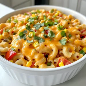- 8 oz. elbow macaroni - 1 lb. ground beef or turkey - 1 packet taco seasoning - 1 can (15 oz) diced tomatoes with green chilies - 1 cup corn (frozen or canned) - 2 cups beef broth (or vegetable broth) - 2 cups shredded cheddar cheese - 1 cup diced bell peppers (red and green) - 1/2 cup diced onion - Fresh cilantro or green onions for garnish The Cheesy Taco Pasta Skillet needs simple ingredients that pack a punch. Start with 8 oz. of elbow macaroni. This pasta holds sauce well and cooks quickly. Next, use 1 lb. of ground beef or turkey for a hearty base. A packet of taco seasoning brings the flavor. You’ll also want a can of diced tomatoes with green chilies, which adds a nice kick. A cup of corn brings sweetness and texture. Pour in 2 cups of beef broth or vegetable broth for a rich taste. For toppings, grab 2 cups of shredded cheddar cheese. This melts into gooey goodness. Add 1 cup of diced bell peppers and 1/2 cup of diced onion for crunch and color. Finish with fresh cilantro or green onions for that pop of flavor. These ingredients make this meal quick, tasty, and fun to eat. - Heat olive oil in a skillet. - Sauté onions and bell peppers. Start by adding two tablespoons of olive oil to your skillet. Set the heat to medium. Once the oil is hot, toss in 1/2 cup of diced onion and 1 cup of diced bell peppers. Sauté these for about 3-4 minutes. You want them to soften and become fragrant. This step builds a great flavor base for your dish. - Add ground meat and taco seasoning. - Stir in diced tomatoes, corn, and broth. - Mix in elbow macaroni and cover to cook. Next, add 1 pound of ground beef or turkey to the skillet. Use a spatula to break it into small pieces. Cook until browned, which takes about 5-7 minutes. Drain any excess fat if needed. After that, sprinkle in your taco seasoning packet and stir to coat the meat. Pour in a can of diced tomatoes with green chilies, 1 cup of corn, and 2 cups of beef or vegetable broth. Mix everything well. Bring this mixture to a simmer. Now, add 8 oz. of elbow macaroni. Stir to make sure the pasta is covered in the liquid. Cover the skillet and let it cook on medium heat for about 10-12 minutes. Stir occasionally to keep the pasta from sticking. - Stir in cheddar cheese until melted. - Season with salt and pepper to taste. - Allow to sit before serving. When the pasta is al dente, reduce the heat. Add 2 cups of shredded cheddar cheese. Stir until the cheese melts and becomes creamy. Taste your dish and season with salt and pepper as needed. Finally, let it sit for a couple of minutes before serving. This helps the flavors meld together. Enjoy your cheesy taco pasta skillet! - Avoid overcooking the pasta. This keeps it firm and prevents mushy bites. - Stir occasionally to prevent sticking. This helps the pasta mix well with the sauce. - Customize seasoning levels with additional spices. You can add chili powder for heat or cumin for depth. - Experiment with different types of cheese. Try pepper jack for a kick or mozzarella for a milder taste. - Pair with tortilla chips for crunch. The chips add a nice texture contrast to the creamy pasta. - Serve garnished with cilantro or green onions. This adds freshness and a pop of color to your dish. {{image_2}} You can switch up the meat in this dish. Ground turkey works well if you want a leaner option. For a plant-based choice, use lentils or a meat substitute. Each will give a new taste. You can also try shredded chicken. This adds a different flavor profile while keeping the dish hearty. Adding more veggies can boost the nutrients in your meal. Zucchini or spinach are great options. They mix well and add color. You can also swap corn for black beans. This change adds protein and a different texture. Experiment with what you have at home! If you're watching carbs, you can still enjoy this dish. Use low-carb pasta alternatives like zucchini noodles or shirataki noodles. They keep the meal light and tasty. To add richness, sprinkle in extra cheese. It melts beautifully and makes the dish even more satisfying. Store any leftovers in an airtight container in the fridge. I suggest using them within 3-4 days for the best taste. This ensures the flavors stay fresh and vibrant. If you want to save some for later, cool the dish completely before freezing. Use freezer-safe containers to keep it fresh for up to 3 months. This way, you can enjoy a quick meal on busy days. To reheat, warm it on the stove with a splash of broth. This helps bring back the creamy texture. If you prefer the microwave, heat it in short intervals. Make sure to stir in between to heat it evenly. This keeps your cheesy taco pasta skillet delicious every time! Making Cheesy Taco Pasta Skillet takes about 30 minutes. You will spend 10 minutes prepping the ingredients. The cooking time is roughly 20 minutes. This dish cooks quickly, making it perfect for busy weeknights. Yes, you can make this dish in advance. It stores well in the fridge for up to 3-4 days. Just keep it in an airtight container. You can also freeze it for up to 3 months. Make sure to cool it completely before freezing. When ready to eat, thaw it in the fridge overnight for the best results. If you need a substitute for elbow macaroni, there are many options. You can use shells, penne, or rotini as alternatives. For a gluten-free version, try gluten-free pasta made from rice or corn. This way, everyone can enjoy this tasty meal! You now have all the steps to make a tasty Cheesy Taco Pasta Skillet. From selecting your ingredients to adding your own twists, this dish is fun and easy. Remember to keep the pasta al dente and enjoy the flavors of your chosen proteins and veggies. This recipe is great for meal prep or serving a crowd. So gather your ingredients and get cooking. You’ll love how simple and satisfying this meal can be.