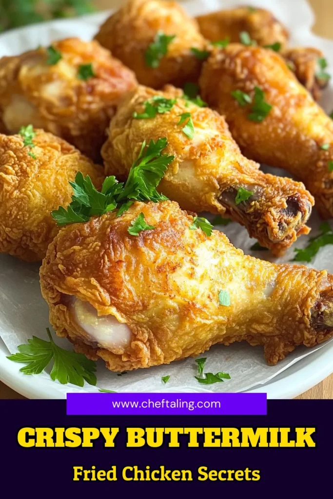 Get ready to delight your taste buds with the ultimate Crispy Southern Buttermilk Fried Chicken! This recipe combines succulent chicken marinated in buttermilk with a mouthwatering blend of spices for a perfectly crispy coating. Ideal for family gatherings or a cozy dinner, this dish is sure to impress. Don’t miss out on making your kitchen smell heavenly—click through for the full recipe! #ButtermilkChicken #FriedChicken #SouthernCooking #ComfortFood