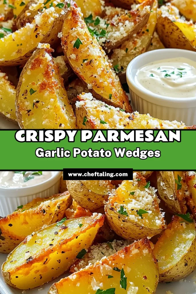 Discover the perfect snack with these mouthwatering Parmesan Garlic Potato Wedges! Quick and easy to make in your air fryer, these crispy, cheesy wedges are packed with flavor and guaranteed to please everyone. Follow our simple recipe for a delicious treat in just 30 minutes! Click to explore the full recipe and elevate your snack game. #PotatoWedges #AirFryerRecipes #SnackIdeas #ComfortFood