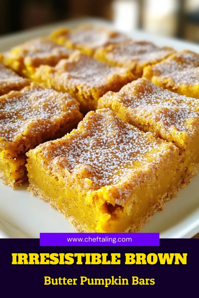 Indulge in the fall flavors of Brown Butter Pumpkin Snickerdoodle Bars! These deliciously rich bars combine the warmth of pumpkin spice with the nuttiness of brown butter for a treat everyone will love. Perfect for gatherings or cozy nights in, they're easy to make and even easier to devour. Click through for the full recipe and enjoy baking these sweet delights today! #PumpkinDesserts #FallBaking #Snickerdoodle #DessertRecipes