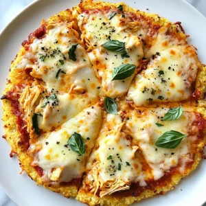 - 2 cups of cauliflower rice - 1 cup shredded mozzarella cheese - ½ cup grated Parmesan cheese - 1 large egg - 2 cloves garlic, minced - 1 teaspoon dried oregano - ½ teaspoon salt - ¼ teaspoon black pepper - 1 cup cooked chicken breast, shredded (or any protein of choice) - ½ cup marinara sauce - Fresh basil leaves for garnish (optional) - Extra mozzarella for topping This Cheesy Garlic Protein Pizza packs a punch! Each serving gives you a good mix of protein, healthy fats, and fiber. A slice has about 300 calories, 20 grams of protein, and 10 grams of carbs. The cauliflower crust keeps it light and low in carbs, making it a smart choice for many diets. Using fresh ingredients makes a big difference in flavor. Fresh cauliflower gives a nice texture to the crust. Fresh garlic adds a bold taste that can't be beaten. When you use fresh herbs like basil, they brighten up the dish. Always choose the best quality ingredients you can find. This ensures your pizza tastes great and is healthier too! {{ingredient_image_1}} Start by turning your oven to 425°F (220°C). This heat gives you a nice, crispy crust. While the oven heats, line your baking sheet with parchment paper. This step helps prevent sticking and makes clean-up easy. In a large mixing bowl, add the cauliflower rice, shredded mozzarella, and grated Parmesan. Next, crack in one large egg. Then, add two cloves of minced garlic, one teaspoon of dried oregano, half a teaspoon of salt, and a quarter teaspoon of black pepper. Mix everything well until it looks like a dough. It should hold together nicely. Once you have your crust mixture ready, spread it onto the lined baking sheet. Shape it into a pizza crust, about ¼ inch thick. Bake the crust in your preheated oven for 20 to 25 minutes. Look for a golden brown color and a firm texture. After baking, take it out and spread marinara sauce on top. Layer shredded chicken over the sauce and sprinkle extra mozzarella cheese. Return the pizza to the oven for another 10 to 15 minutes. Wait for the cheese to melt and bubble. Finally, let it cool for a few minutes, slice it up, and enjoy! To make a great crust, start with fresh cauliflower rice. You can make this by grating cauliflower or buying it pre-made. The crust needs to be about ¼ inch thick. This helps it cook evenly. Don’t skip the egg; it binds everything together. Bake it until golden brown for the best texture. You can make this pizza your own. Try using different proteins like turkey or shrimp. Add veggies like bell peppers or spinach for extra flavor. You can also change the cheese. Use cheddar or a dairy-free option if you prefer. Don’t forget to top it with fresh basil for a nice touch. One mistake is not baking the crust long enough. A soft crust won’t hold toppings well. Another pitfall is adding too many wet ingredients. This can make your pizza soggy. Make sure to let it cool a bit before slicing. This helps the cheese set, making it easier to serve. Pro Tips Use Fresh Cauliflower Rice: For the best texture and flavor, use freshly grated cauliflower rice instead of store-bought. This will ensure your crust has a better consistency. Get Creative with Toppings: Feel free to customize your pizza with your favorite toppings, such as bell peppers, mushrooms, or spinach, to enhance flavor and nutrition. Let the Crust Cool: After baking the crust, allow it to cool for a few minutes before adding toppings. This helps the crust hold its shape better. Experiment with Cheese: Try using a mix of different cheeses, like cheddar or gouda, for a unique flavor profile and a more decadent pizza. {{image_2}} You can easily make this pizza vegetarian. Swap out the chicken for some chickpeas or lentils. Both options add protein and fiber. Try adding a mix of sautéed mushrooms and spinach for a tasty twist. These ingredients boost flavor and nutrition. You can also use plant-based cheese for a dairy-free pizza. If you're watching carbs, cauliflower rice is a great base. You can also use shredded zucchini or even almond flour. Both options keep the pizza light and healthy. Remember to squeeze moisture from zucchini to avoid a soggy crust. This keeps your pizza crispy and delicious. Add extra flavor with toppings like olives, artichokes, or roasted red peppers. Fresh herbs like oregano or thyme can brighten the dish. A sprinkle of red pepper flakes gives it a nice kick. For a rich taste, drizzle some balsamic glaze over the top before serving. These add-ins make your pizza unique and full of flavor. To store leftover pizza, let it cool down first. Then, place the slices in an airtight container. You can also wrap them in plastic wrap or foil. This keeps the pizza fresh and tasty for later. When you want to eat your leftover pizza, use the oven for the best taste. Preheat your oven to 350°F (175°C). Place the pizza slices on a baking sheet. Heat them for about 10-15 minutes. This keeps the crust crispy and the cheese melty. If you’re in a hurry, you can use a microwave. Just heat for 30 seconds to 1 minute. The crust may not be as crunchy, but it’s quick! If you want to keep pizza for a longer time, freezing is a great choice. First, let the pizza cool completely. Then, wrap each slice in plastic wrap. After that, place them in a freezer-safe bag or container. Make sure to label it with the date. Frozen pizza can last up to 2 months. To enjoy, just thaw in the fridge overnight and reheat as mentioned above. You can make this pizza dairy-free by swapping the cheeses. Use a dairy-free mozzarella. Look for brands that melt well. Nutritional yeast is great for a cheesy flavor too. If you skip the Parmesan, use more nutritional yeast. This keeps the taste rich and creamy without dairy. Yes, you can use other veggies for the crust. Zucchini is a great choice. Just make sure to squeeze out extra water. You can also try broccoli or even sweet potatoes. Each adds its own flavor and texture. Just keep the base about the same size for baking. You can use many proteins in this pizza. Ground turkey or beef works well. Tofu is a good choice for a vegetarian option. You can also add beans for extra fiber and taste. Just cook them first, so they mix well with the other toppings. This post covered how to make a tasty cauliflower pizza. We talked about fresh ingredients, step-by-step baking, and tips for the perfect crust. You can make this pizza your own with different toppings and flavors. Remember to store leftovers wisely and reheat them for a great taste. Enjoy making this healthier pizza at home and impress your friends with your skills. Your next meal can be both fun and healthy!