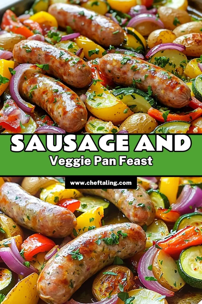 Indulge in this delicious Sizzling Sausage & Colorful Veggie Sheet Pan Dinner that’s perfect for a quick weeknight meal! Packed with juicy Italian chicken sausages and vibrant veggies like zucchini, bell peppers, and baby potatoes, this one-pan dish is a feast for the eyes and the taste buds. Discover the easy steps to create a mouthwatering dinner that family and friends will love. Click to explore the full recipe now! #SheetPanDinner #HealthyRecipes #OnePanMeals #EasyDinners