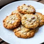 To make these tasty cookies, you need some key ingredients: - 1 cup rolled oats - 1 cup all-purpose flour - ½ teaspoon baking soda - ½ teaspoon cinnamon - ¼ teaspoon salt - ½ cup unsalted butter, softened - ½ cup brown sugar, packed - ¼ cup honey - 1 large egg - 1 teaspoon vanilla extract These ingredients create a chewy texture. The oats give a hearty feel, while honey adds natural sweetness. You can make your cookies even better with some add-ins: - ½ cup raisins or chocolate chips (optional) - ½ cup chopped nuts (e.g., walnuts or pecans, optional) Raisins bring a hint of chewiness, and nuts add a nice crunch. Chocolate chips make everything sweeter, and you can mix and match! If you need substitutions, there are many options: - Use gluten-free flour instead of all-purpose flour for a gluten-free version. - Replace the egg with ¼ cup of applesauce for a vegan choice. - Swap honey with maple syrup if you want a different flavor. These changes allow you to make cookies fit your needs. Enjoy experimenting and find what works best for you! {{ingredient_image_1}} Start by gathering your ingredients. You need rolled oats, flour, baking soda, cinnamon, salt, butter, brown sugar, honey, an egg, and vanilla extract. If you want, add raisins, chocolate chips, or nuts. 1. Preheat your oven to 350°F (175°C). Line a baking sheet with parchment paper. 2. In a medium bowl, mix the oats, flour, baking soda, cinnamon, and salt. Stir these until they blend well. 3. In a large bowl, cream the softened butter and brown sugar. Beat until it looks smooth and fluffy. 4. Add honey, the egg, and vanilla extract. Mix these together till smooth. 5. Gradually add the dry mix. Stir just until combined. Do not overmix. 6. If you choose, fold in raisins, chocolate chips, or nuts. 1. Use a tablespoon to scoop portions of the dough. Place them on the baking sheet. Leave space between each scoop for spreading. 2. Bake for 10-12 minutes. Watch for the edges to turn golden brown. The centers can look soft but will firm up as they cool. 3. For best results, rotate your baking sheet halfway through. This helps cookies bake evenly. 1. When done, take the cookies out of the oven. Let them cool on the baking sheet for 5 minutes. 2. After that, transfer them to a wire rack. Allow them to cool completely. 3. Serve these cookies on a pretty plate. Drizzle honey on top for extra sweetness. A sprinkle of powdered sugar also looks nice. Enjoy your warm and chewy cookies! To make the best honey oatmeal cookies, focus on the butter. Use softened butter, not melted. Creaming the butter and brown sugar helps create a light texture. Don't overmix your dough. Mix until just combined for chewy cookies. Bake them until the edges are golden but the centers seem soft. They will firm up as they cool. One mistake is not preheating the oven. Always preheat to 350°F (175°C). This helps the cookies bake evenly. Another issue is using the wrong flour. All-purpose flour works best for this recipe. Lastly, avoid crowding the baking sheet. Leave space between cookies to allow for spreading. Store leftover cookies in an airtight container. They stay fresh for about a week. If you want to keep them longer, freeze them. Just place them in a freezer-safe bag. To thaw, leave them at room temperature for a few hours. Enjoy your cookies soft and chewy again! Pro Tips Chill the Dough: For even chewier cookies, refrigerate the dough for at least 30 minutes before baking. This helps to prevent spreading and enhances the flavor. Use Fresh Ingredients: Ensure your baking soda and spices are fresh for the best flavor and texture. Old ingredients can lead to flat or bland cookies. Customize Your Add-ins: Feel free to experiment with various mix-ins like dried fruits, seeds, or different types of chocolate to suit your taste preferences. Perfect Storage: Store cookies in an airtight container at room temperature for up to a week. For longer freshness, freeze them in a single layer and transfer to a container once solid. {{image_2}} You can make these cookies healthier with some simple swaps. Instead of all-purpose flour, try using whole wheat flour. This adds fiber and nutrients. You can also replace some butter with unsweetened applesauce. This change cuts fat and adds moisture. Using less brown sugar can also help. Try just a third of a cup to reduce sugar while still keeping sweetness. Add-ins can change the flavor of your cookies in fun ways. Instead of raisins, try dried cranberries or cherries for a tart touch. For a nutty flavor, use chopped almonds or pecans. You can also mix in dark chocolate chips for a rich taste. If you want a spice kick, add a pinch of nutmeg or ginger. These add-ins make each batch unique and fun to explore. Seasonal changes inspire great variations. In fall, add pumpkin spice and chopped apples for a cozy vibe. During winter, mix in peppermint chips for a festive flair. In the summer, fresh berries can give a bright burst of flavor. These seasonal twists let you enjoy honey oatmeal cookies all year round. Each season brings a new taste adventure! Each Honey Oatmeal Cookie has about 100 calories. This number can change based on the add-ins you choose. If you use chocolate chips or nuts, the calories may go up a bit. To keep track, you can divide the total calories by the number of cookies you bake. These cookies have oats, which are good for heart health. Oats can help lower bad cholesterol. Honey gives a natural sweetness and has antioxidants. It can also help soothe a sore throat. Brown sugar adds flavor but is less processed than white sugar. Using nuts can add healthy fats and protein, making the cookies more filling. You can cut sugar by using less brown sugar or honey. Replace some of the sugar with mashed bananas or applesauce. This change keeps cookies moist and sweet. You can also try using whole wheat flour for more fiber. If you skip the raisins or chocolate chips, you lower the calories too. To make these cookies vegan, swap the butter for a plant-based option. Use coconut oil or vegan butter. Replace the egg with a flax egg. To make a flax egg, mix one tablespoon of ground flaxseed with two and a half tablespoons of water. Let it sit for five minutes until it thickens. You can still use honey, but for a fully vegan cookie, substitute it with maple syrup or agave nectar. If you want to skip the eggs, use a flax egg or applesauce. A quarter cup of unsweetened applesauce works great in place of one egg. You can also use mashed banana or yogurt as alternatives. Each option adds moisture and keeps your cookies chewy. Yes, you can freeze these cookies! After baking, let them cool completely. Place the cookies in an airtight container or a freezer bag. They will last for about three months. To enjoy later, thaw them overnight in the fridge or microwave them for a few seconds. They will taste fresh and delightful! In this article, we explored how to make delicious honey oatmeal cookies. We covered key ingredients, step-by-step instructions, and tips for success. You can try different flavors and healthier swaps to suit your taste. Remember to avoid common mistakes for the best texture. Finally, enjoy these cookies fresh or store them well for later. Each bite offers great taste and health benefits that you can feel good about.