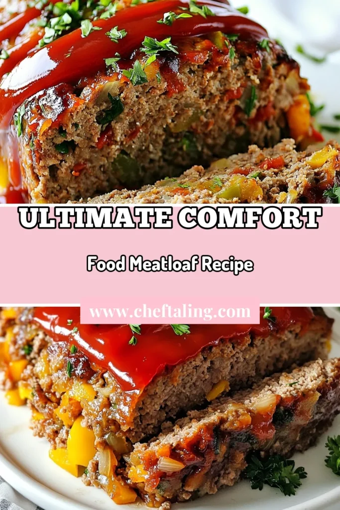 Discover the ultimate homestyle meatloaf recipe that guarantees a hearty meatloaf your family will love! Made with the best meatloaf ingredients like ground beef, breadcrumbs, and fresh veggies, this easy meatloaf dinner is perfect for any occasion. Bake it until golden brown and serve with mashed potatoes for a cozy meal. Save this classic meatloaf recipe for your next family gathering! #MeatloafRecipe #ComfortFood #EasyDinner #HomestyleCooking