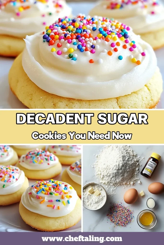 Indulge in these Lofthouse Style Sugar Cookies with this easy Lofthouse sugar cookies recipe. These soft sugar cookies are perfect for any occasion and can be decorated to your heart's content! With a fluffy texture and delicious frosting, these homemade sugar cookies are a must-try. Follow this decorated sugar cookie recipe and impress your friends and family. Save this for later! #LofthouseCookies #SugarCookies #BakingRecipe #CookieDecorating