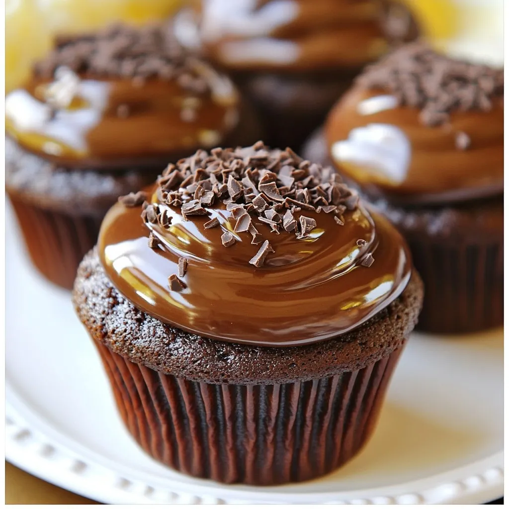 To make Baileys Irish Cream cupcakes, you need the following ingredients: - 1 ½ cups all-purpose flour - 1 cup granulated sugar - ½ cup unsweetened cocoa powder - 1 teaspoon baking powder - ½ teaspoon baking soda - ¼ teaspoon salt - ½ cup unsalted butter, softened - 2 large eggs - ½ cup Baileys Irish Cream - ½ cup whole milk - 1 teaspoon vanilla extract When measuring ingredients, accuracy is key. Use dry measuring cups for flour and sugar. For cocoa powder, scoop it in, then level it off. Liquid ingredients need a clear liquid measuring cup. Pour until you reach the desired line. You can swap some ingredients if needed. For flour, use a gluten-free blend. If you need a dairy-free option, use almond or coconut milk instead of whole milk. For Baileys, use a non-alcoholic version or a flavor essence to get a similar taste. Unsalted butter can be replaced with coconut oil for a dairy-free option too. {{ingredient_image_1}} Start by preheating your oven to 350°F (175°C). This step gets the oven ready for baking. Next, line a cupcake tray with paper liners. This makes it easy to remove the cupcakes later. Gather all your ingredients on the counter. You will need flour, sugar, cocoa powder, baking powder, baking soda, salt, butter, eggs, Baileys Irish Cream, whole milk, and vanilla extract. Measure everything out before you begin. This will help you stay organized as you bake. In a large mixing bowl, whisk together the flour, sugar, cocoa powder, baking powder, baking soda, and salt. Make sure they are well combined to avoid clumps. In another bowl, cream the softened butter and eggs. Mix until it looks light and fluffy. Next, add the Baileys Irish Cream, whole milk, and vanilla extract to the butter mixture. Stir until everything is mixed well. Now, gradually add the dry ingredients to the wet mix. Use a spatula to combine gently. Be careful not to overmix; this keeps your cupcakes light and fluffy. Once your batter is ready, it’s time to fill the cupcake liners. Pour the batter into each liner, filling them about two-thirds full. This gives the cupcakes room to rise. Place the tray in the preheated oven. Bake for 18 to 20 minutes. To check if they are done, insert a toothpick into the center of a cupcake. If it comes out clean, they are ready. After baking, remove the tray from the oven. Let the cupcakes cool in the tray for 5 minutes. Then, transfer them to a wire rack. Allow them to cool completely before frosting. To get soft and moist cupcakes, mix the batter gently. Overmixing can make them tough. Make sure to use room temperature butter and eggs. This helps create a nice fluffy texture. Measure your flour by spooning it into the cup and leveling it off. This prevents too much flour in your mix. Bake only until a toothpick comes out clean. If you bake too long, they can dry out. For frosting, a rich chocolate ganache pairs well with these cupcakes. You can make the ganache by heating heavy cream and mixing it with chocolate. Let it cool before spreading on the cupcakes. For a fun twist, add some sprinkles or chocolate shavings on top. You can even drizzle some chocolate syrup for extra flair. If you want a lighter touch, use a vanilla or Baileys buttercream. This adds flavor without stealing the show. One common mistake is not cooling the cupcakes fully before frosting. Warm cupcakes can melt the frosting. Another mistake is filling the liners too much. Aim for about ⅔ full to allow room for rising. Make sure your oven is preheated. An unheated oven can lead to uneven baking. Lastly, don’t skip the salt. It enhances the flavor of the chocolate and balances the sweetness. Pro Tips Use Room Temperature Ingredients: Ensure your butter, eggs, and milk are at room temperature for a smoother batter and better rise. Don’t Overmix the Batter: Mix until just combined to keep the cupcakes light and fluffy. Overmixing can lead to tough cupcakes. Check for Doneness: Use a toothpick to test for doneness; it should come out clean or with a few moist crumbs, not wet batter. Cool Completely Before Frosting: Allow the cupcakes to cool completely on a wire rack before frosting to prevent melting your frosting. {{image_2}} You can change up the flavor of your Baileys Irish Cream cupcakes. Try adding coffee for a mocha twist. Just mix in two tablespoons of instant coffee with your dry ingredients. You can also add a hint of orange by using orange zest. This gives a bright, fresh taste. For a minty flavor, add a few drops of mint extract to the batter. Each of these options will make your cupcakes unique and fun! Want to enjoy these cupcakes without alcohol? No problem! You can use a non-alcoholic Baileys version, which is easy to find. If you can't find it, use Baileys-flavored essence instead. Just mix in 2-3 teaspoons into the wet ingredients. This gives you that same rich flavor without the alcohol. Everyone can enjoy these tasty treats! If you have dietary needs, you can still make these cupcakes. For a gluten-free version, swap the all-purpose flour for a gluten-free blend. Make sure the blend has xanthan gum for the best texture. To make them dairy-free, use coconut oil instead of butter. You can substitute almond milk or oat milk for the whole milk. These changes keep the cupcakes moist and delicious, just like the original recipe! To keep your Baileys Irish Cream cupcakes fresh, store them in an airtight container. This will prevent them from drying out. Place the container in a cool, dry spot. If you live in a warm area, the fridge is a better choice. Just let them sit at room temperature for a bit before serving. This keeps the flavor and texture just right. Freezing cupcakes is simple. First, let them cool completely. Wrap each cupcake in plastic wrap tightly. Then, place them in a freezer bag or container. Label the bag with the date. These cupcakes can stay fresh in the freezer for up to three months. When you're ready to enjoy one, take it out and let it thaw. This helps keep the taste and moisture intact. If stored properly, Baileys Irish Cream cupcakes can last up to five days at room temperature. In the fridge, they may last up to a week. If you want to reheat, it's best to use the microwave. Heat them for about 10-15 seconds. This warms them up without drying them out. Enjoy your delicious cupcakes! Yes, you can make these cupcakes ahead of time. Bake and cool them completely. Store them in an airtight container at room temperature for up to two days. For longer storage, place them in the fridge for up to a week. Just frost them right before serving for the best taste. If you need a substitute for Baileys Irish Cream, you have options. Use a non-alcoholic version of Baileys if you want the same flavor without the alcohol. You can also use coffee creamer with Irish cream flavor or mix heavy cream with vanilla and a bit of coffee. These work well and still make the cupcakes tasty! To prevent your cupcakes from sinking in the middle, be careful not to overmix the batter. Overmixing can add too much air, which causes sinking. Make sure your oven is preheated to the right temp. Also, check that your baking powder is fresh. A little extra care during mixing and baking can help keep your cupcakes fluffy and perfect! This guide covered all you need to bake delicious Baileys Irish Cream cupcakes. We detailed the essential ingredients, including substitutes, and laid out clear steps for mixing and baking. Helpful tips ensured your cupcakes turn out just right, while variations offered exciting options for everyone. Don’t forget storage best practices and answers to common questions. Now, you can feel confident in your baking skills and impress your friends. Enjoy making these tasty treats!